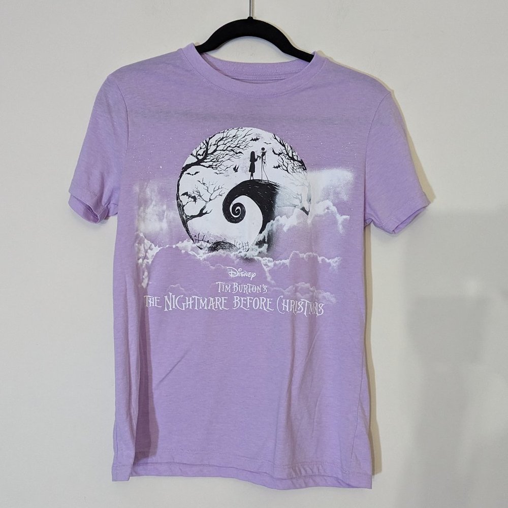 🚫Nightmare Before Christmas NBC Pastel Purple T-Shirt size Medium